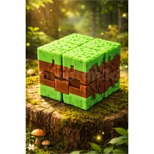 Çim Blok Grass Minecraft Fidget - Minecraft Sonsuz Küp, Minecraft Stres Küpü