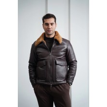 Modefendicom Torba Cep Full Kürk Detaylı Ithal Deri Mont