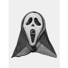 Marsilyan Kapşonlu Çığlık Maskesi Scream Maskesi 33X21 cm