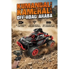 Craftivio Wifi Kameralı Uzaktan Kumandalı Araba Hd Fpv Canlı Yayın Özellikli Şarjlı Off-Road Yarış Arabası