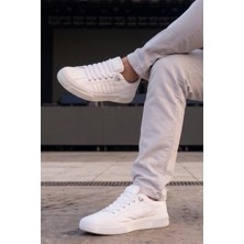 In Step Citycomfort – Beyaz Kapitone Dokulu Modern Unısex Sneaker