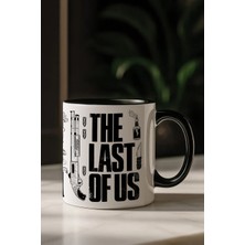 İyi Fikirler The Last Of Us Temalı Özel Tasarım Içi Siyah Porselen Kupa Içi Siyah Kulplu 330 ml