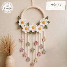 Mühre Pinterest Kapı Süsü El Emeği Amigurumi Örgü Çiçekli Tasarım Ev Hediyesi