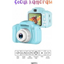 Neffo Mini 1080P Hd Çocuk Fotograf Kamerası Dijital Fotoğraf Makinesi 2.0 Inç Ekran