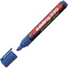 Edding Permanent Markör Kesik Uç Mavi ED-330