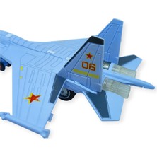 Ronanna Çek Bırak Metal Uçak Sesli Işıklı 22 cm (Lisinya)