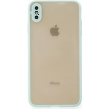 Ronanna Newface Apple iPhone Xs Max Kılıf Montreal Silikon Kapak - Turkuaz