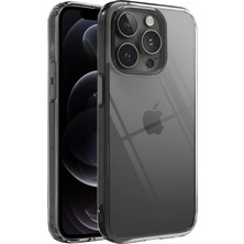 Esmo Home 12-12 Pro ile Uyumlu Cyrstal Clear Şeffaf Silikon Kılıf Arkası Sert Polikarbonat Kenarları Yumuşak Tpu Silikon Premium Ultra Şeffaf Kılıf Kapak (Cyrstal Clear, 12 - 12 Pro)