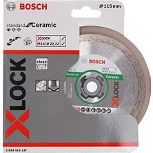 Esmo Home X- - Standard Seri Seramik Için Kesme Diski, 2608615137, 115MM, Gri