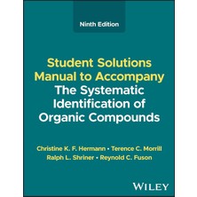 Esmo Home The Systematic Identification Of Organic Compounds, Student Solutions Manual