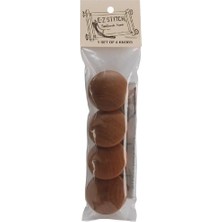 Esmo Home 71658 Oak Frame Knobs-4-Pkg