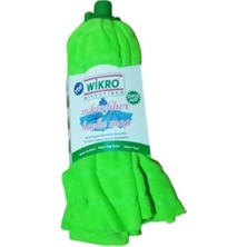 Esmo Home Desenli Kumaş Iz Bırakmaz Mikrofiber Tüm Viledalar Ile Uyumlu Mop Ucu I 2'li Set