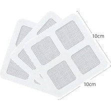 Esmo Home Tek Kullanımlık Banyo Gideri Süzgeci ve Yapışkanlı Mutfak Evye Çöp Ayırıcı Seti, Saç Kıl Tutucu (50)