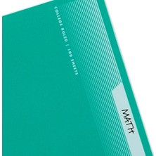 Esmo Home Spiral Defterler, 5'li Paket, 1-Konu, Kolej Çizgili Kağıt, 8-1/2 "x 11", 100 Yaprak, Siyah, Sarı, Kırmızı, Mavi ve Yeşil (820299)