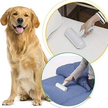 Esmo Home Hazneli Kedi Köpek Evcil Hayvan Kazak Kıyafet Elbise Halı Yatak Tüy Temizleyici Kıl Toz Toplayıcı