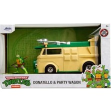 Esmo Home Jada 1:24 Tmnt Party Wagon ve Donatello Figürü