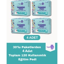 Supreme Dog Evcil Hayvan Pedi 4'lü 120 Adet