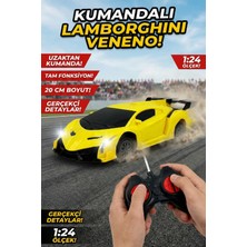 Craftivio Uzaktan Kumandalı Araba 1:24 Ölçek Full Fonksiyon Spor Yarış Arabası 20 cm Oyuncak Hediye