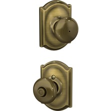 Esmo Home Camelot Plymouth Passage Düğmesi, F40 Ply 609 Cam