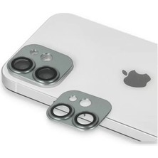 Ronanna Newface Apple iPhone 11 Pers Alüminyum Kamera Lens - Yeşil