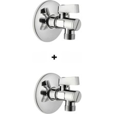 Esmo Home Filtreli Ara Musluk A45254, Krom, 2 Adet