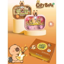 Bigstoy Capybara Suda Halka Geçirme Oyunu Nostaljik Işıklı Water Game Hediyelik Oyuncak (1 ADET)