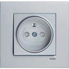 Esmo Home Gümüş Ups Priz Çarpma Karşıtı Vakumlu Paket Çabuk Bağlantı