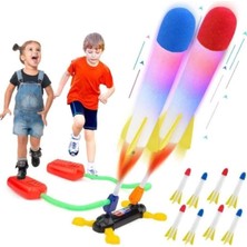 Esmo Home Kayyum Oyuncak Uçan Roket Air Rocket Duello 2 Li Set