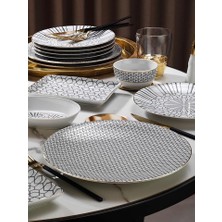 Esmo Home Porselen 12445 Zeugma 18 Parça 6 Kişilik Kahvaltı Takımı