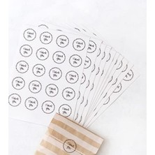Esmo Home Şeffaf Sticker, Thank You 10 Sayfa