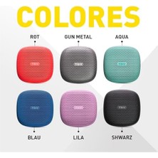 Esmo Home Thonet & Vander 10W Rms Taşınabilir Bluetooth 8 Saat Dinleme Süresi Siyah Renk