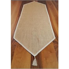 Esmo Home Viemso Kenarlı Jüt Runner 40X150