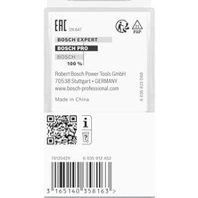 Esmo Home 2608628355 Aksesuarı Profil Freze E 8 Mm, R1 6,3 Mm, D 25,4 Mm, L 14,3 Mm, G 46 mm