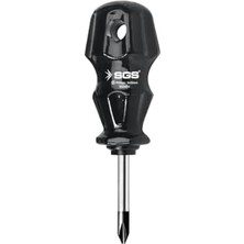 Esmo Home Topaç Tornavida, Yıldız Uçlu, Siyah Seri, 6X35 Mm, Model SGS674