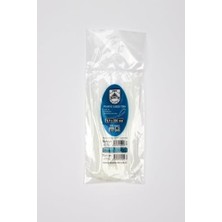 Esmo Home 2,5X200 Beyaz Kablo Bağı & Plastik Kelepçe & Cırt Kelepçe 100 Adet (Paket)