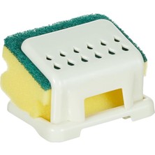 Esmo Home Vantuzlu Sünger Askısı Sponge Hanger, 9X7X6 cm