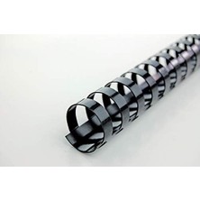 Esmo Home Gbc Combbind Ciltleme Spiralleri, A4 Uzunluk, Siyah, 14 mm Spiral, 100'LÜ Paket, 4028178
