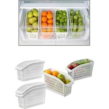 Esmo Home Buzdolabı Düzenleyici, Organizer 4 Lü Set