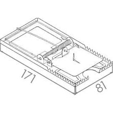 Esmo Home Fare Kapanı (4 Adet)