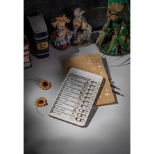 Esmo Home Ahşap Günlük Rutin ve Sorumluluk Panosu Çocuklar Için Eğitici Görev Takip Tablosu