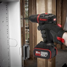 Esmo Home KUA71.91 20VOLT Kömürsüz Profesyonel Şarjlı Matkap (Akü Dahil Değildir)