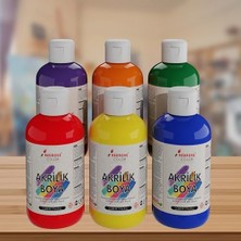 Esmo Home Ara Renkler Akrilik Boya 6'lı Set 6X250 gr