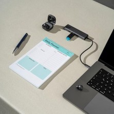 Esmo Home Günlük Planlayıcı Defter, Yapılacaklar Listesi Not Defteri, Spiral Defter, Kontrol Listesi, Iş Için Defterler, Kişisel Düzenleyici Not Defteri, Günlük Görev Defteri (Ingilizce) (Yeşil)