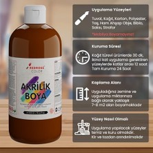 Esmo Home Kahverengi Akrilik Boya 500 gr