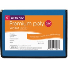 Esmo Home Poly Premium Genişletilebilir Dosya Cüzdanı, 12,7 cm Genişletme, Harf Boyutu, Lacivert (71503)