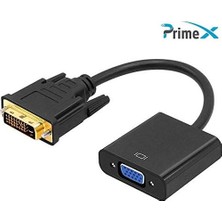Esmo Home Plus PX-1300 DVI To VGA Aktif Dönüştürücü Kablo (Erkek VGA Dişi)