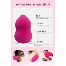 Esmo Home Makyaj Süngeri, Fondöten Süngeri, Pudra Süngeri, Kapatıcı Süngeri, Güneş Kremi Süngeri, Bb Krem Süngeri Bir Armut Profesyonel Makyaj Süngeri 1 Adet