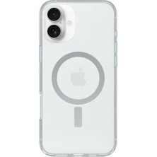 Esmo Home Serisi 16 Plus Uyumlu Şeffaf Magsafe Şeffaf Kılıf, Darbeye ve Düşmeye Karşı Koruyucu Koruyucu Kılıf, Şeffaf