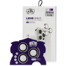 Ronanna Newface Apple iPhone 16 Pro Max Bilvis Titan Kamera Lens - Titan Gri