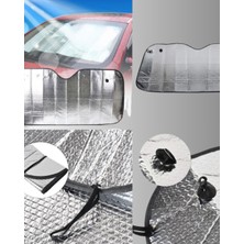 Ronanna Katlanabilir Alüminyum Araç Güneşliği – Uv Koruma ve Klima Tasarrufu Bir Arada - Lisinya